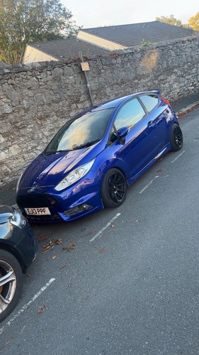 Blue fiesta mk7 - fiesta, st